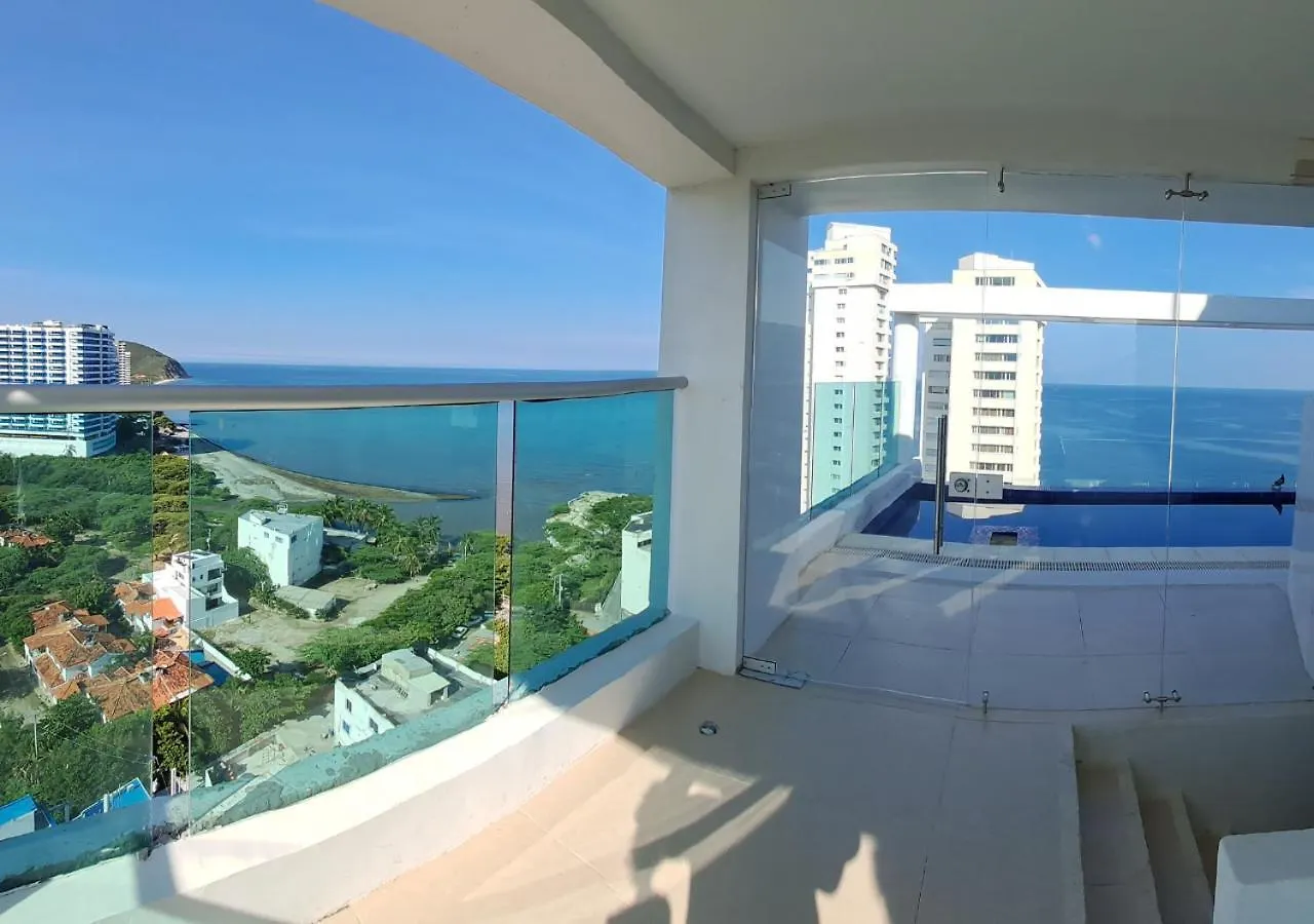 Appartement Apartamento 12 Vista Al Mar, Playa Rodadero, Santa Marta